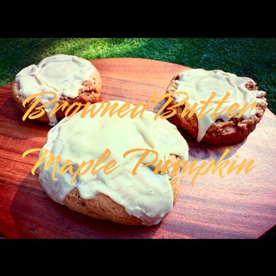 Browned Butter Maple Pumpkin Cookies (1 Dozen)
