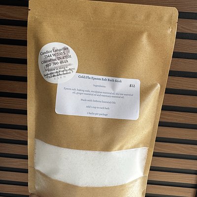 Cold/Flu Bath Soak 
