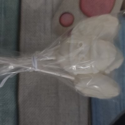 6 Easter White Chocolate Lollipops 