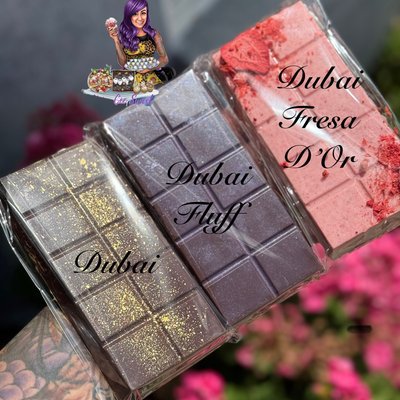 Dubai chocolate bars