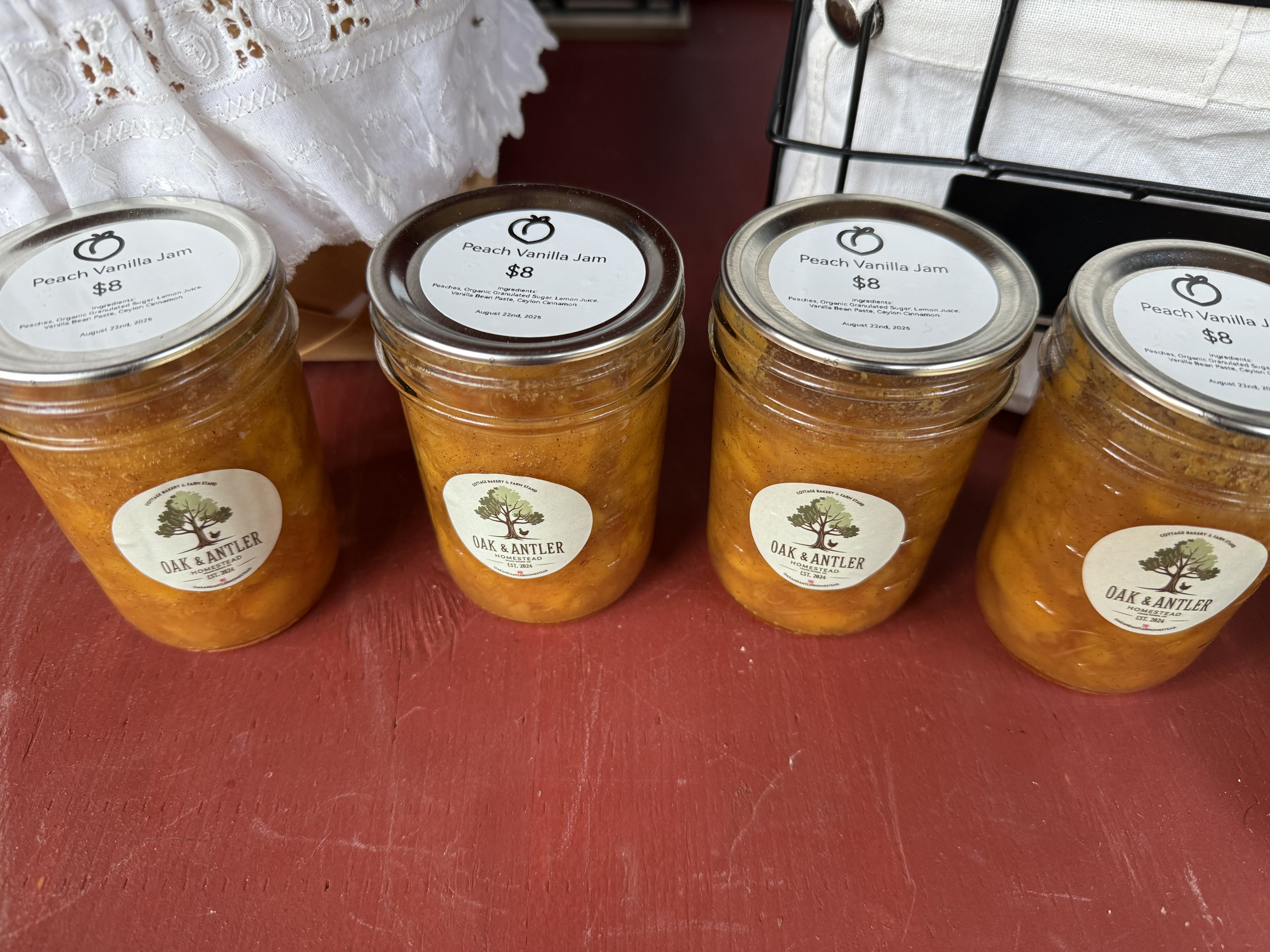 🍑 Peach Vanilla Jam 🍑