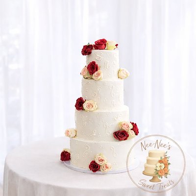 Custom 4 Tier+ Cakes