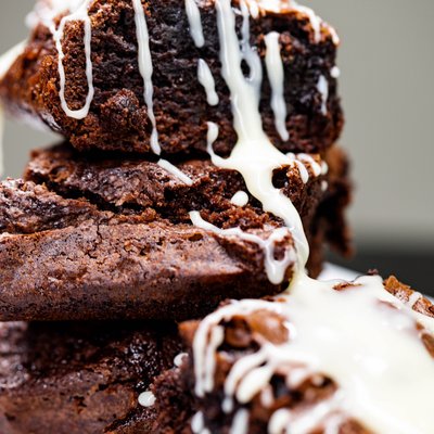 White Chocolate Brownies 