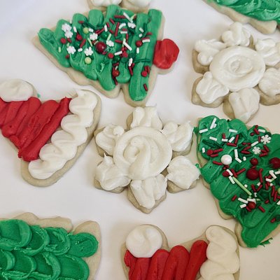 Custom Dozen Buttercream Cookies