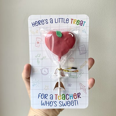 Teachers Apple Cakepop 🍎📚