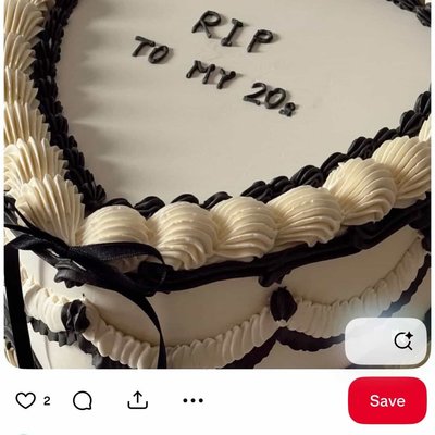 Heart Shaped Cake (any Flavor) 