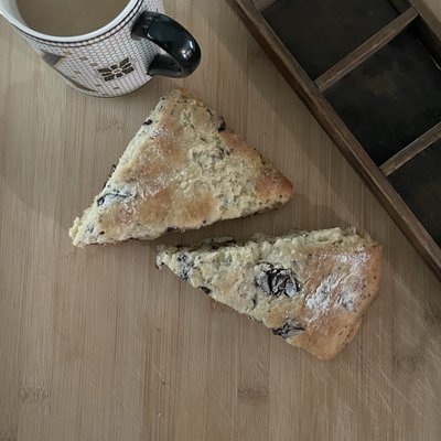 Sourdough Dark Chocolate Chunk Scone 