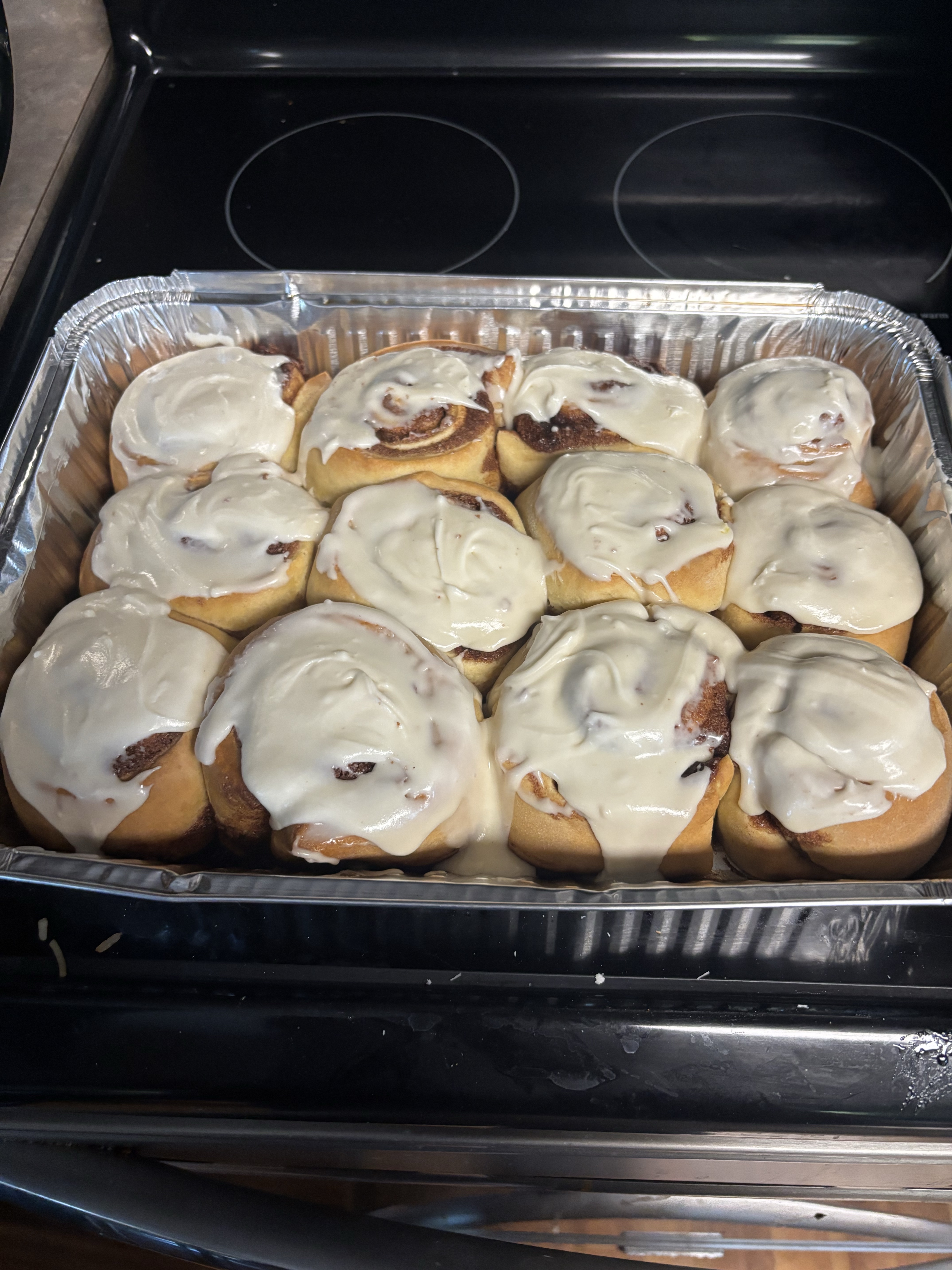 Sourdough Cinnamon Rolls (12)