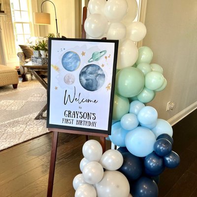 Easel Ballon Garland (Add On)