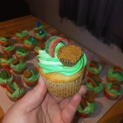 St Patrick’s Day Cupcakes 
