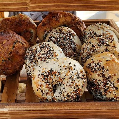 Cheddar Bagels 
