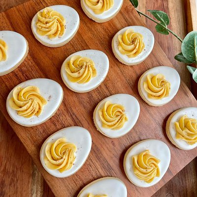 Deviled Egg Cookies 