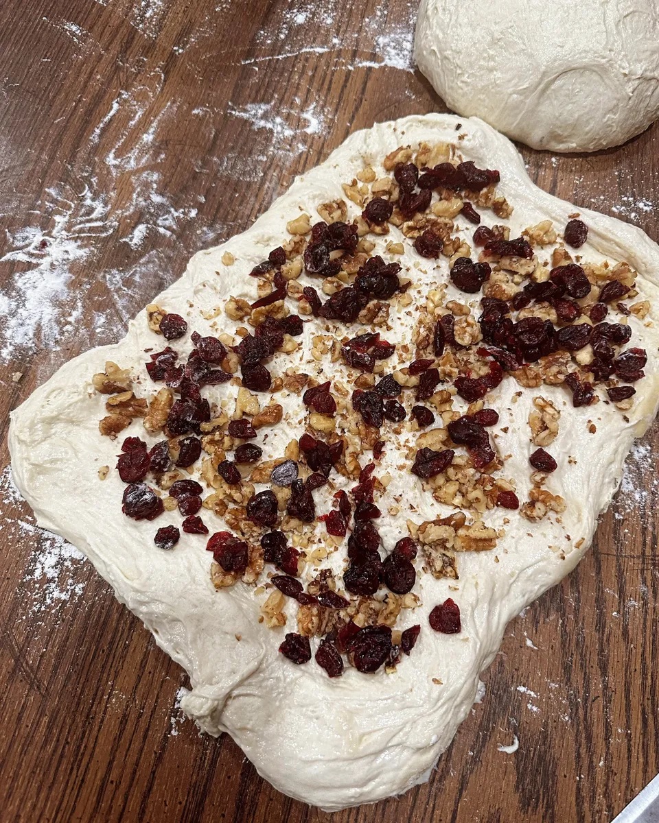 Cranberry Walnut Sourdough Loaf