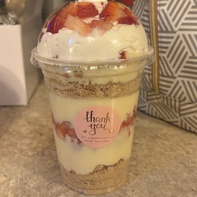 Strawberry Cheesecake Cup