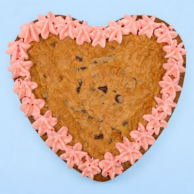 8-Inch Heart Shaped Cookie Cake
