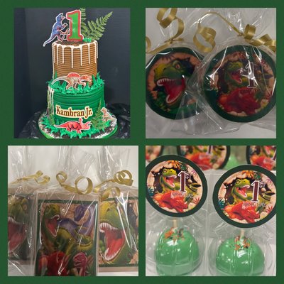 2 Tier Cake And Treat Package