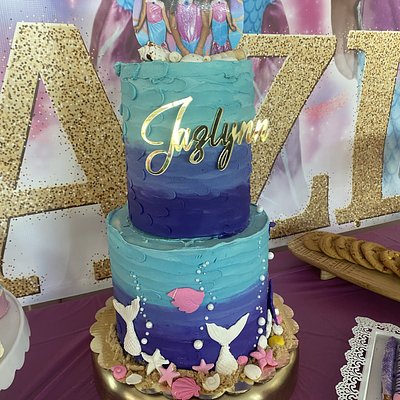 2 Tier Cake (6” + 8”)