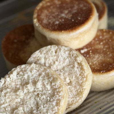 Sourdough English Muffins