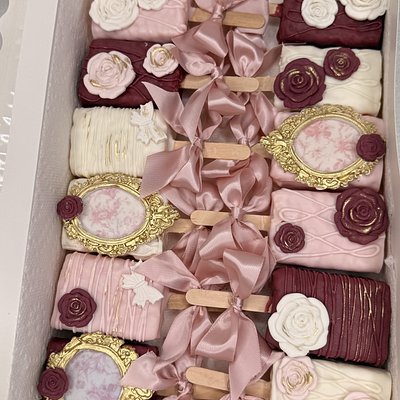 Custom Chocolate Covered Rice Krispy Treats