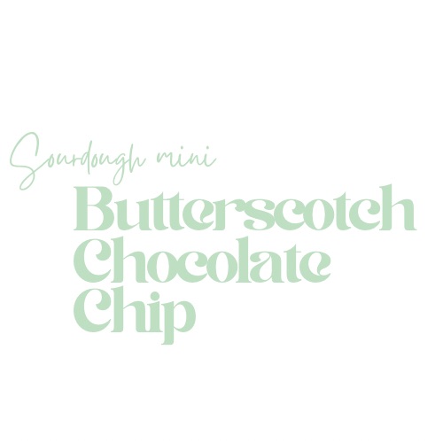 Mini Sourdough Loaf - Butterscotch Chocolate Chip