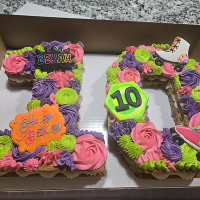 2 Layer Cookie Cake