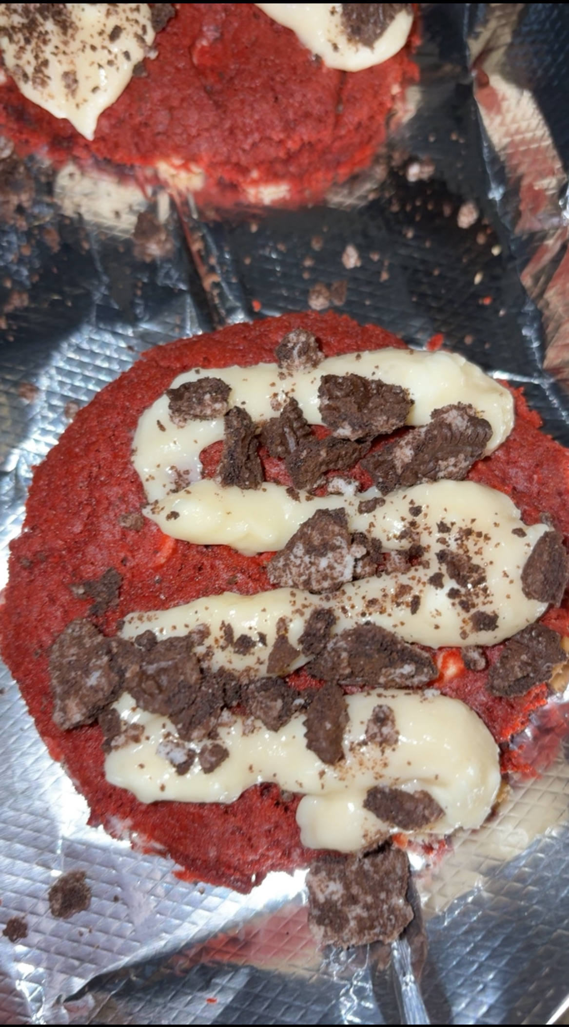 Red Velvet Crunch Cookie 