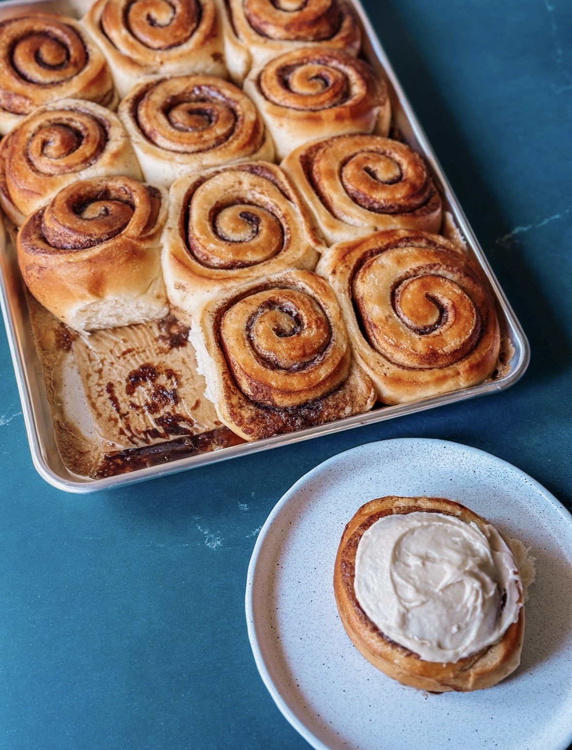 Overnight Maple Cinnamon Roll
