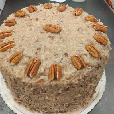 German Chocolate 9” Round