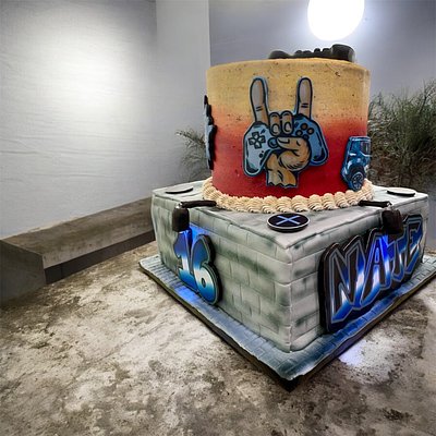 Custom Birthday Cake