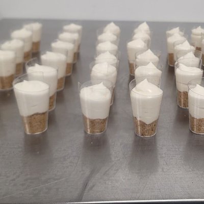 12pk Plain Cheesecake Cups 3oz