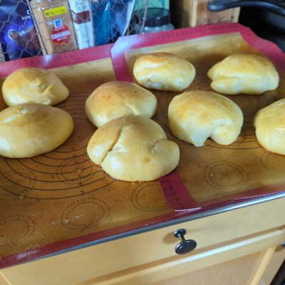 Sourdough Hamburger Buns (8)