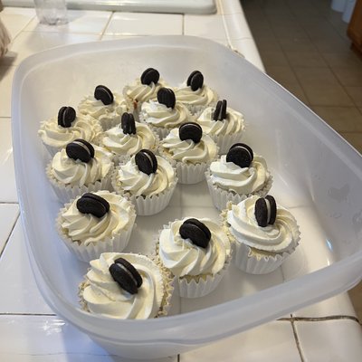 Mini Oreo Cheesecakes