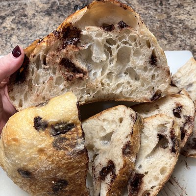 Chocolate Chip Sourdough Bread