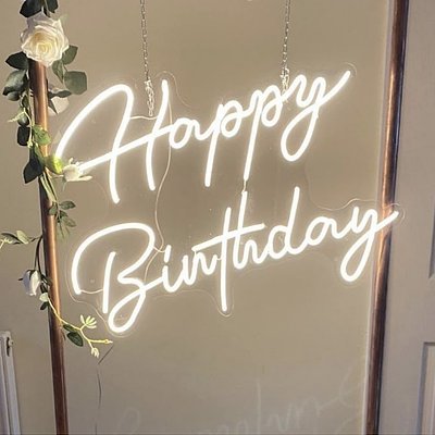 Happy Birthday Neon Light