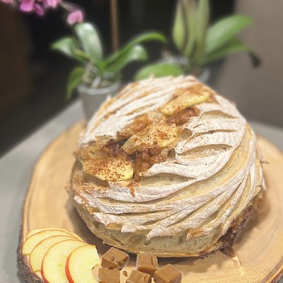 🍎🍂 Caramel Apple Bliss Sourdough