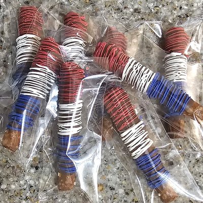 Mini Drizzled Pretzels - 20 Count 