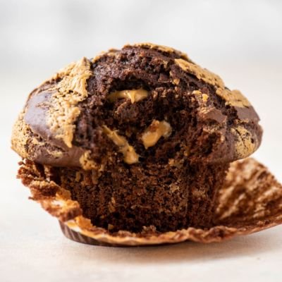 Chocolate Peanut Butter Muffins