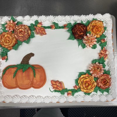 Pumpkin Sheet Cake