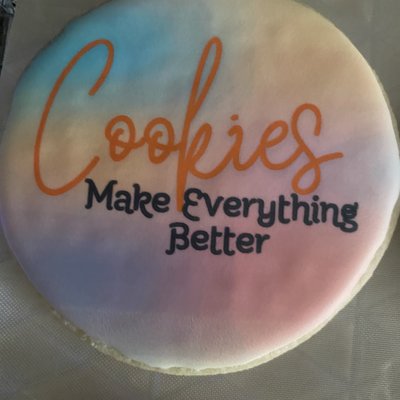 Printed Sugar Cookies