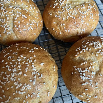 Gluten Free DAIRY FREE Burger Buns (8) 