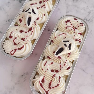 Ghost Face Mini Cakes (6)