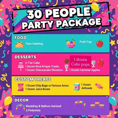 30 People Taco Package