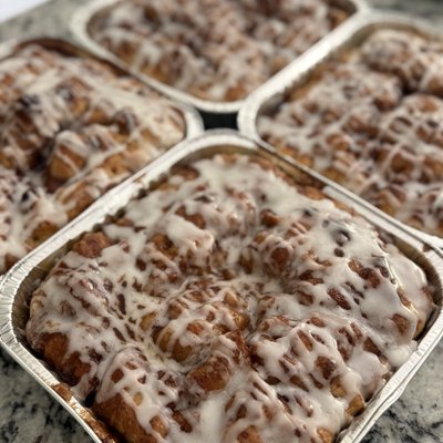 Sourdough Cinnamon Roll Focaccia