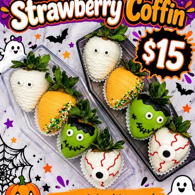 Halloween Oreo Coffin