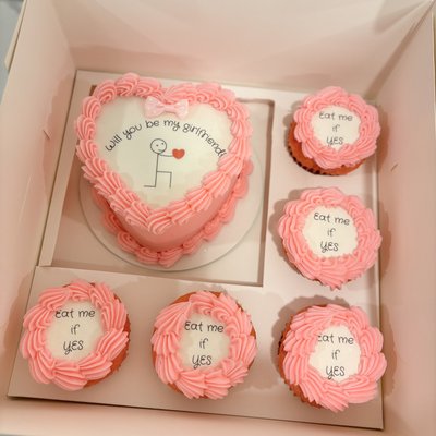 Bento Cake + Cupcakes Customization 