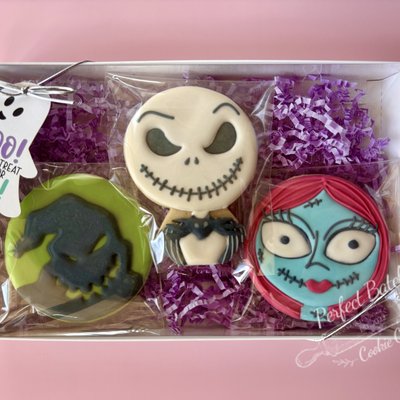 Nightmare Before Christmas Box - 3 Cookies