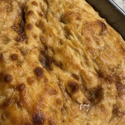 1/2 Sheet Cinnamon Sugar Focaccia 