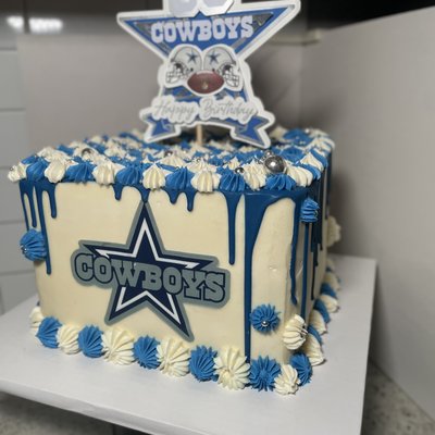 8” Square Cake