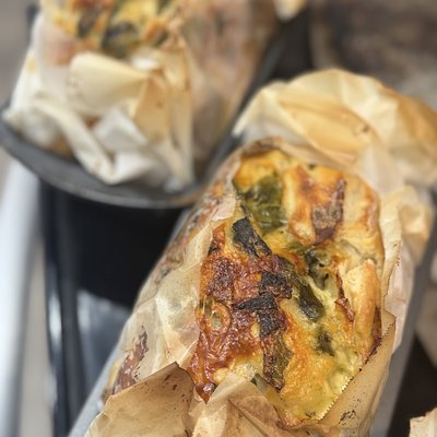 Roasted Poblano & Mozzarella Sourdough Loaf