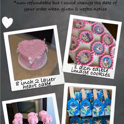 Cake And Treats Package 